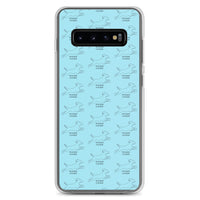 Wocker Cocker - Working Cocker Spaniel - Samsung Phone Case - Light Blue