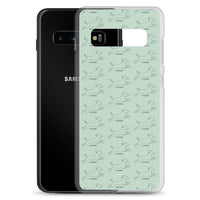 Cocker Spaniel Samsung Phone Case - Light Green
