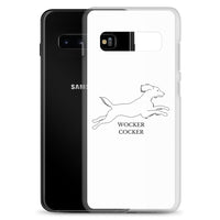 Wocker Cocker - Working Cocker Spaniel - Samsung Phone Case - White