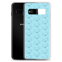 Wocker Cocker - Working Cocker Spaniel - Samsung Phone Case - Light Blue