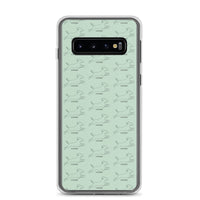 Cocker Spaniel Samsung Phone Case - Light Green