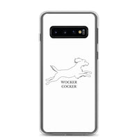 Wocker Cocker - Working Cocker Spaniel - Samsung Phone Case - White