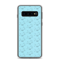Wocker Cocker - Working Cocker Spaniel - Samsung Phone Case - Light Blue