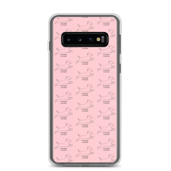 Wocker Cocker - Working Cocker Spaniel - Samsung Phone Case - Pink