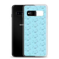 Wocker Cocker - Working Cocker Spaniel - Samsung Phone Case - Light Blue