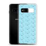Wocker Cocker - Working Cocker Spaniel - Samsung Phone Case - Light Blue