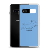 Wocker Cocker - Working Cocker Spaniel - Samsung Phone Case - Blue