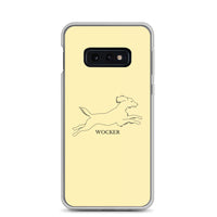 Wocker - Working Cocker Spaniel - Samsung Phone Case - Pale Yellow