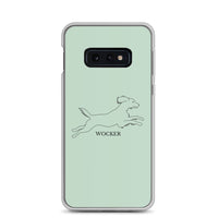 Wocker - Working Cocker Spaniel - Samsung Phone Case - Pale Green