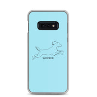 Wocker - Working Cocker Spaniel - Samsung Phone Case - Light Blue