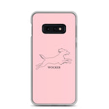 Wocker - Working Cocker Spaniel - Samsung Phone Case - Pink