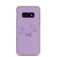 Wocker Cocker - Working Cocker Spaniel - Samsung Phone Case - Purple