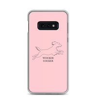 Wocker Cocker - Working Cocker Spaniel - Samsung Phone Case - Pink