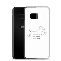 Wocker Cocker - Working Cocker Spaniel - Samsung Phone Case - White