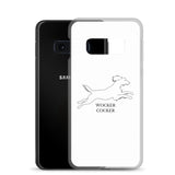 Wocker Cocker - Working Cocker Spaniel - Samsung Phone Case - White