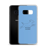 Wocker Cocker - Working Cocker Spaniel - Samsung Phone Case - Blue