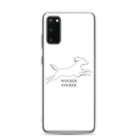 Wocker Cocker - Working Cocker Spaniel - Samsung Phone Case - White