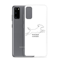 Wocker Cocker - Working Cocker Spaniel - Samsung Phone Case - White