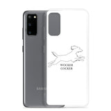 Wocker Cocker - Working Cocker Spaniel - Samsung Phone Case - White