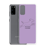 Wocker Cocker - Working Cocker Spaniel - Samsung Phone Case - Purple