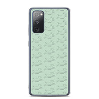 Cocker Spaniel Samsung Phone Case - Light Green