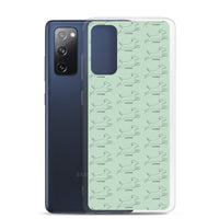 Cocker Spaniel Samsung Phone Case - Light Green