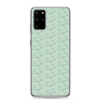 Cocker Spaniel Samsung Phone Case - Light Green
