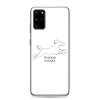 Wocker Cocker - Working Cocker Spaniel - Samsung Phone Case - White