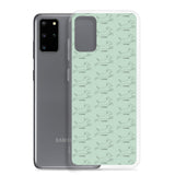 Cocker Spaniel Samsung Phone Case - Light Green