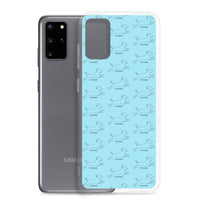 Wocker - Working Cocker Spaniel - Samsung Phone Case - Light Blue