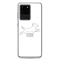 Wocker Cocker - Working Cocker Spaniel - Samsung Phone Case - White