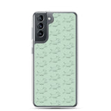 Wocker - Working Cocker Spaniel - Samsung Phone Case - Pale Green
