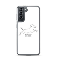 Wocker Cocker - Working Cocker Spaniel - Samsung Phone Case - White