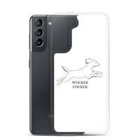 Wocker Cocker - Working Cocker Spaniel - Samsung Phone Case - White