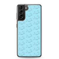 Wocker - Working Cocker Spaniel - Samsung Phone Case - Light Blue