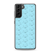 Wocker Cocker - Working Cocker Spaniel - Samsung Phone Case - Light Blue