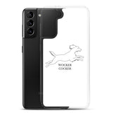 Wocker Cocker - Working Cocker Spaniel - Samsung Phone Case - White