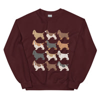 cocker spaniel sweatshirt