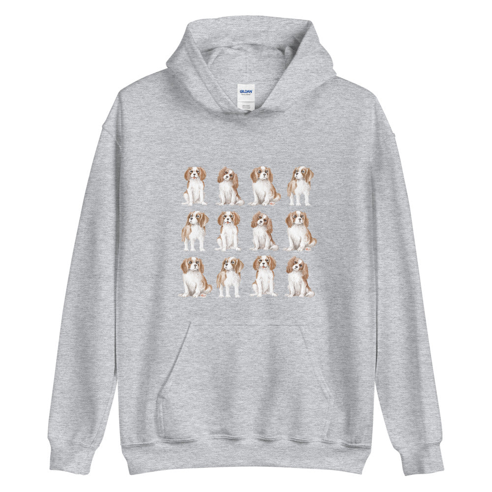 Cavalier King Charles Spaniel Meditate Yoga Hoodie
